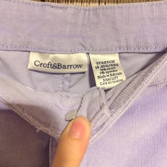 Purple Corduroy Pants - Picture 4 of 4